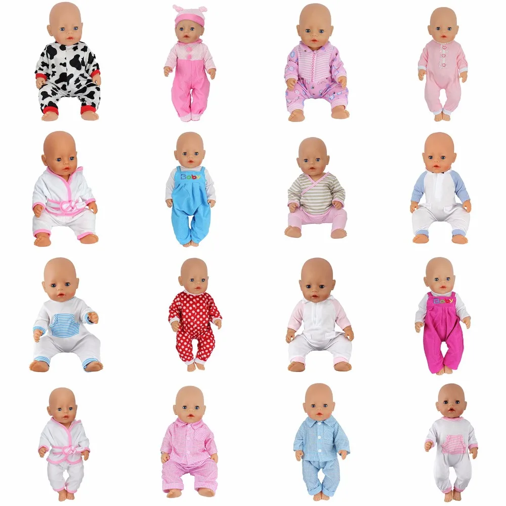 11style Jumpsuit Wear fit 43cm Baby Born zapf Children best Birthday Gift only sell clothes