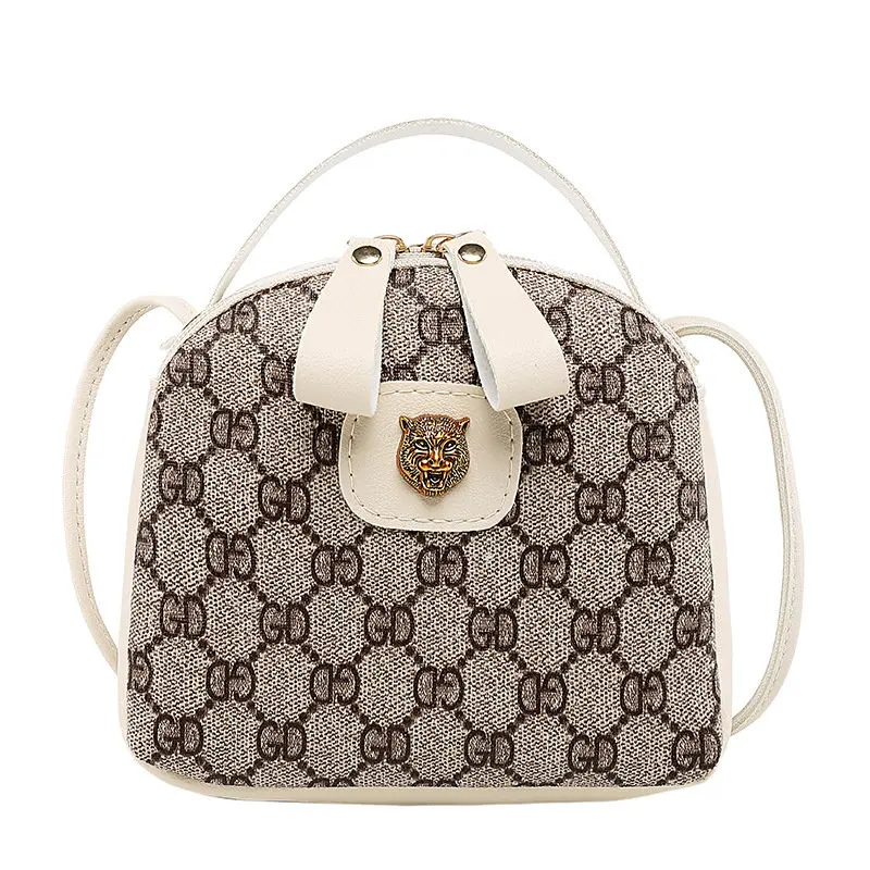 

Old Flower Bag GD Printing Animal Element Shoulder Print High Quality Mobile Phone Messenger Bag Summer New Women's Bag 2019