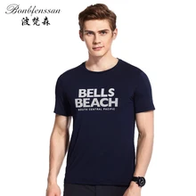 Новая быстросохнущая Мужская футболка с круглым вырезом, тонкая футболка, модная Повседневная дышащая удобная футболка для бега, походов, топы для рыбалки 5709A