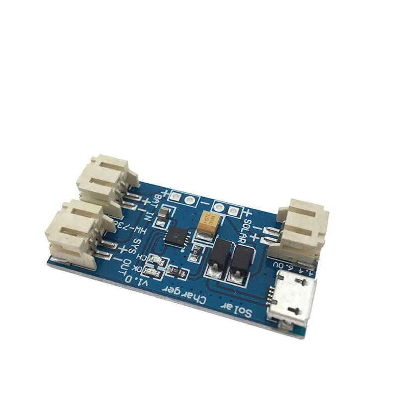 

CN3065 Mini Solar Lithium Battery Charger Board Lipo Battery Charging Module Solar Panel Micro USB for Arduino Outdoor Camping
