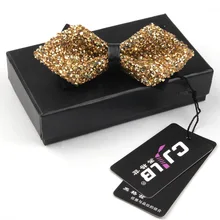 12 видов цветов корейский модельер высокого класса мужские и женские галстук-бабочка со стразами Блестящие Свадебные Бабочка партии, 20 шт./лот