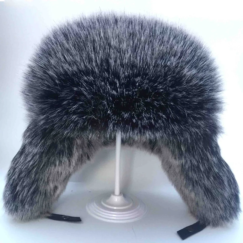 Fur Hat Earflap Hat Winter Hat Fashion Hat Faux Fur Hat For Men