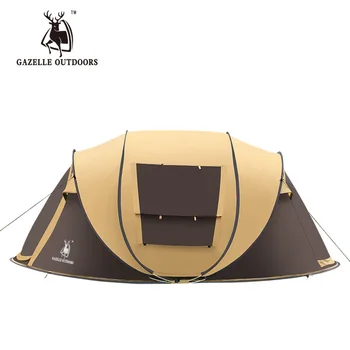 

3-4 person automatic speed open pop up windproof beach fishing family park travel hiking cycling outdoor camping tent