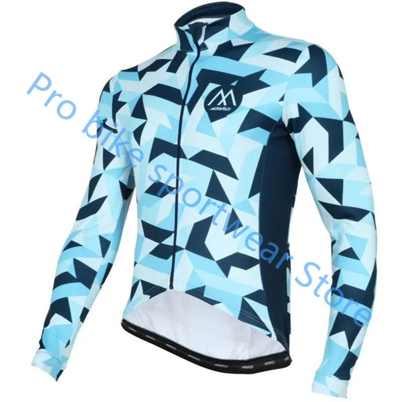 cycling jersey 16 Morvelo гонки Велосипедный спорт Mountain MTB Pro команда Велоспорт Джерси весна и осень с длинным рукавом велосипед Костюмы Ropa Ciclismo Hombre - Цвет: cycling jersey 16
