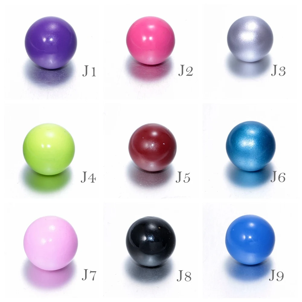 Angel Bola Eco-friendly Copper Sound Ball Multicolor 16mm Music Ball for Pendants P2 Maternity Necklace Jewelry Cousin Jewelry