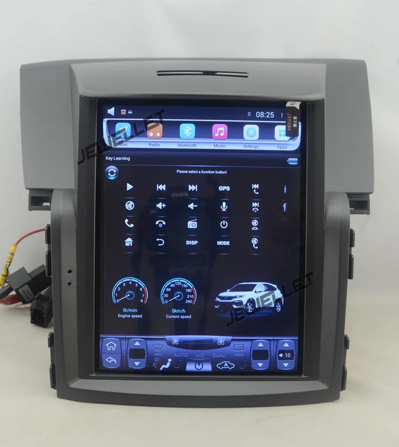 Perfect 10.4" tesla style vertical screen Octa core Android 8.1 Car stereo GPS navigation for Honda CR-V CRV 2012-2016 8