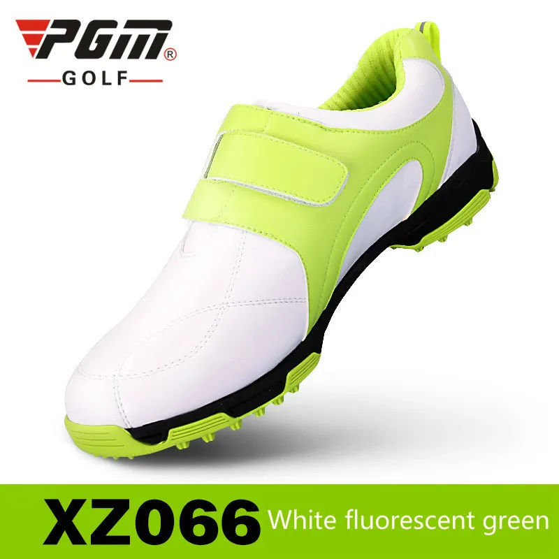 

2018 New PGM golf Male shoes Summer Breathable Waterproof Ultralight Sneakers for men Magic Stick Shoelaces Non-slip sport shoes