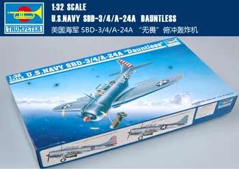 

Trumpeter 02242 Model Kit US Navy SBD-3/4 A-24A