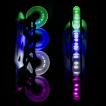 Роликовые колеса обувь мигает колесо освещения 92 8 шт./лот