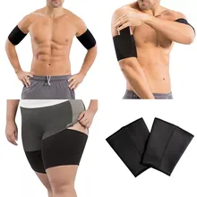 Мужские нарукавники, нарукавники, Корректирующее белье, нарукавники, 1 пара, стрейчевая, Лидер продаж, Спортивная утягивающая, компрессионная, с контролем бедра, рукав из неопрена