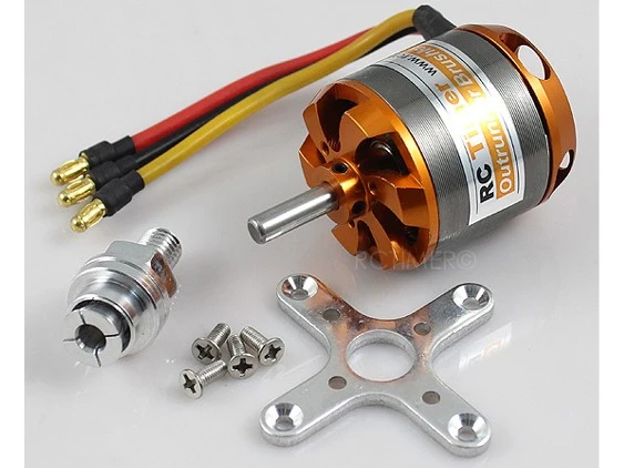 RCTimer BC3542 3542 1000KV 1250KV 1450KV бесщеточный двигатель 5,0 мм вал для радиоуправляемого квадрокоптера DIY FPV многовинтовой двигатель