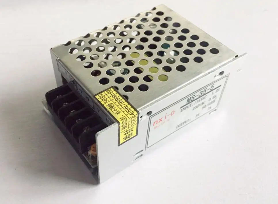 

MS-35-5 MS-35-12 Small Size Single Output Switching Power Supply 35W