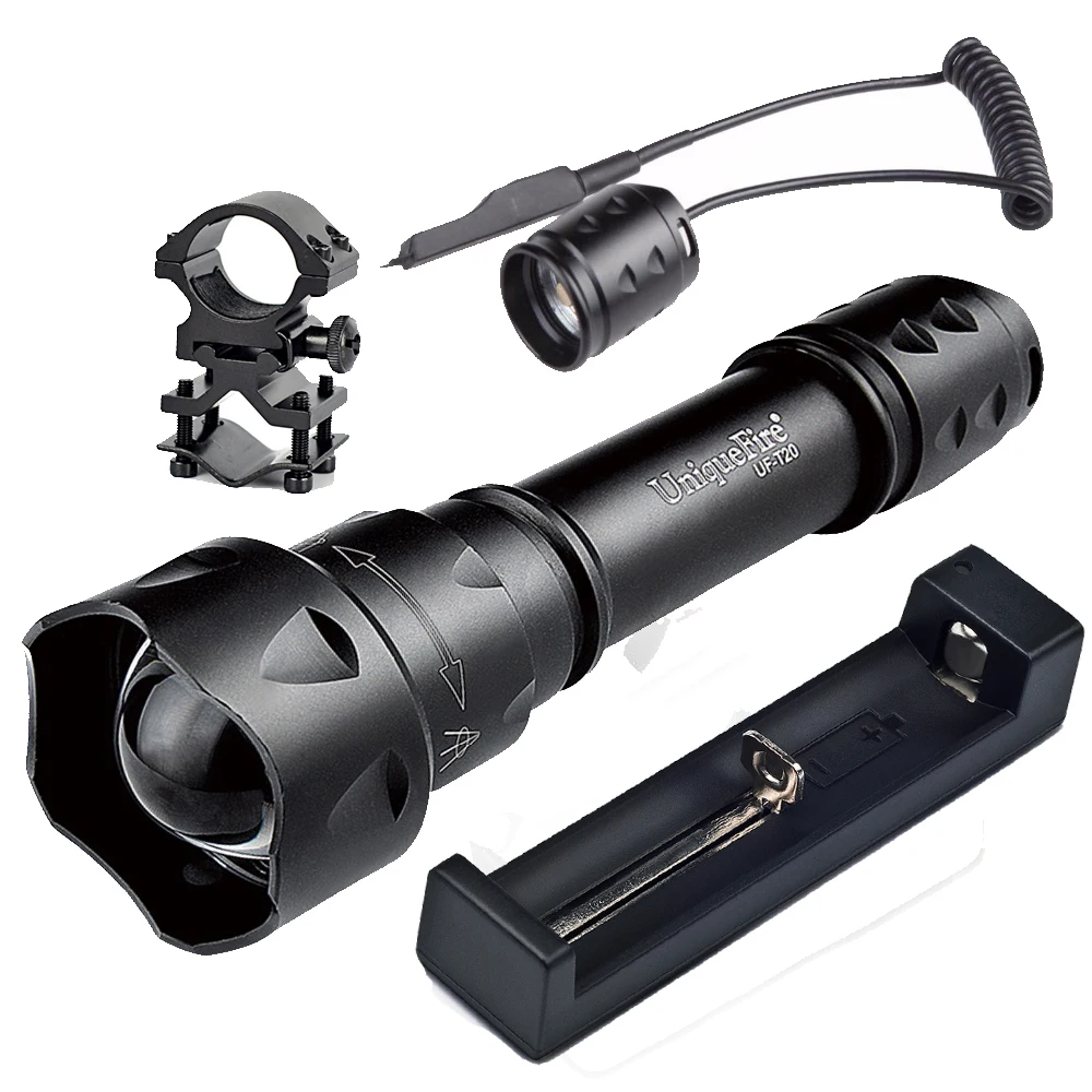 UniqueFire T20 IR 940nm Infrared Zoomable LED Night Vision Tactical