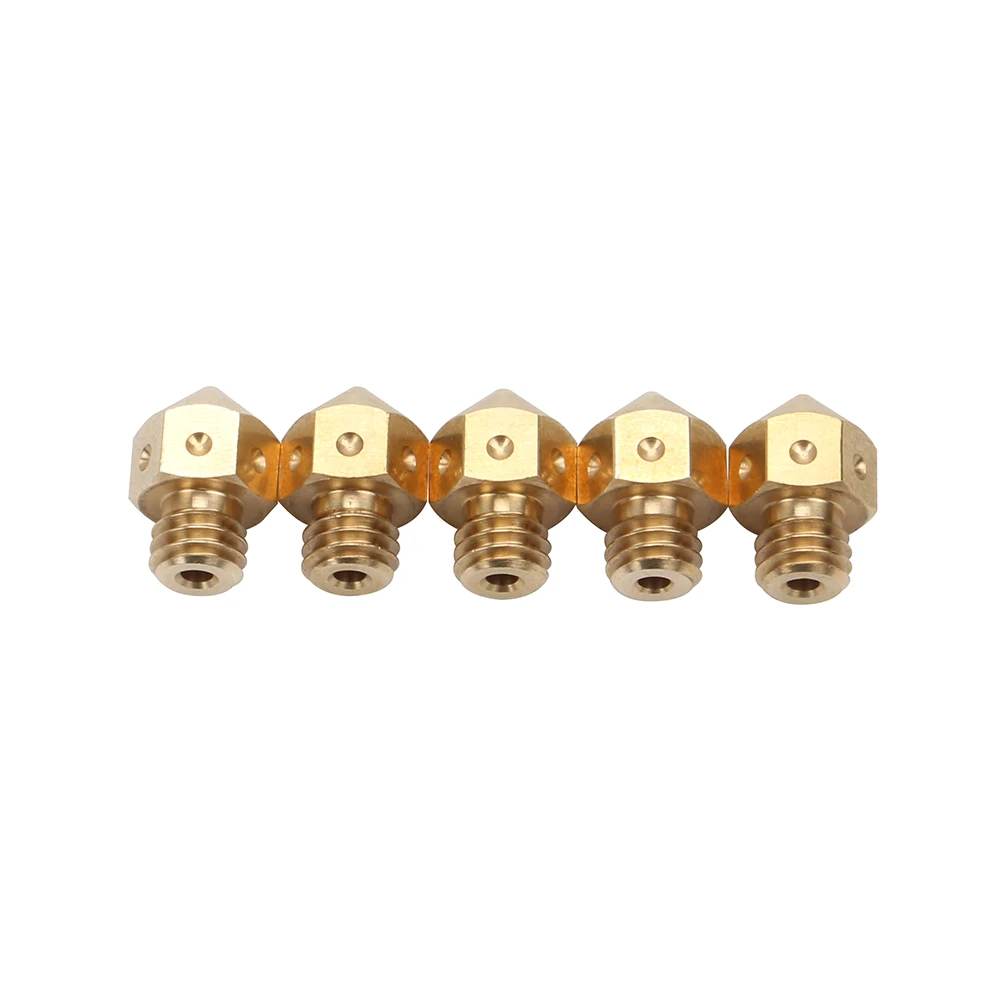 Cabeça do Filamento Bicos de Bronze Mk8 dos Pces para Impressoras Bicos Hotend Makerbot 1.75mm J-cabeça Extrusão Rerap Prusa i3 Extrusora 50 3d 9 High Quality Computador e Escritório