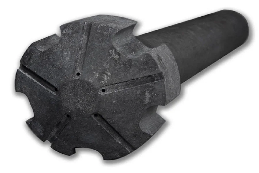 US $380.00 Graphite Rotor Head Dia 140150mm For Zinc And Aluminum Casting