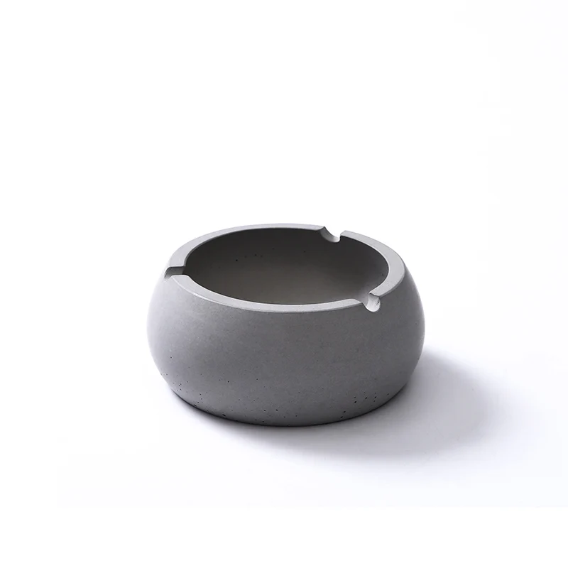 

Creative fashion ashtray concrete molds multi-function cement ashtray molds accept custimation storage box mold