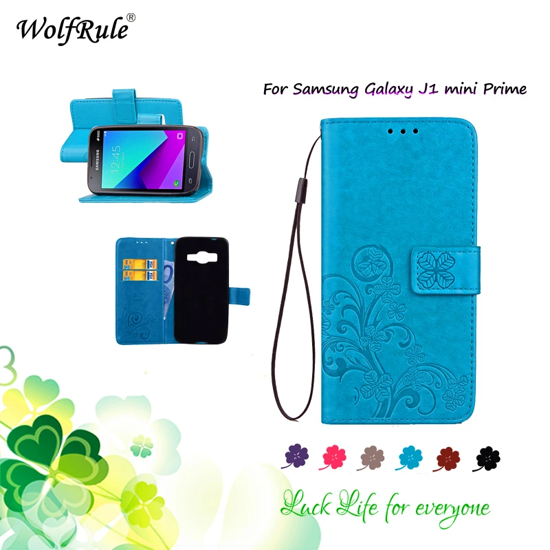 

For Cover Samsung Galaxy J1 Mini Prime Case Flip PU Wallet Pouch Phone Bag Case For Samsung Galaxy J1 Mini Prime Cover J106