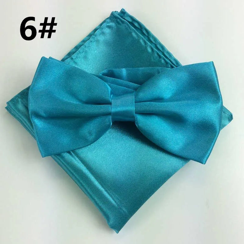 Мужской галстук-бабочка, карманный набор, регулируемый простой Свадебный галстук-бабочка, вечерние цветные галстуки, бабочки, FR186710