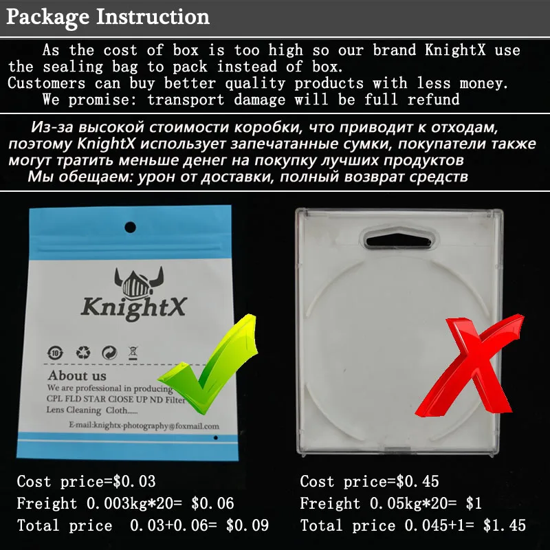 Цветной градиентный УФ фильтр KnightX красный ND для камеры Canon nikon d3200 d3300 d5500 d5300 1200D 750D