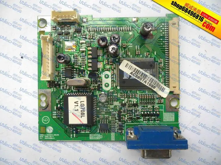 

Free Shipping> FPD1730 logic board 6870T628A12 driver board / motherboard-Original 100% Tested Working
