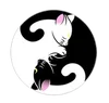 Yin Yang Luna Artemis – Cabochons en forme de goutte de verre, accessoires de bijoux pour amoureux, Photo faite à la main, offre spéciale ► Photo 2/6