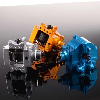 

NEW ENRON Aluminu Front/Rear Gear Box Complete 06063/06064 Upgrade For RC 1/10 HSP RedCat HSP 1/10 94122/94166/94188