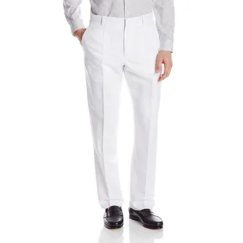 

New Arrival Custom Made Men's Suit Pants Dress Pants Male Casual Long Trousers Slim Fit Flat Confirm Waistline Pants