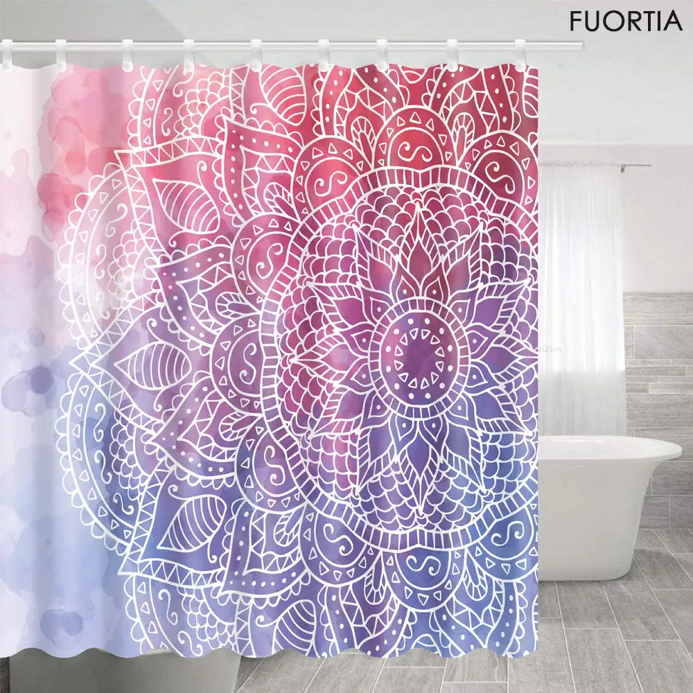 72x72/" Horror Gothic Skull Waterproof Fabric Shower Curtain Bath Accessory Sets