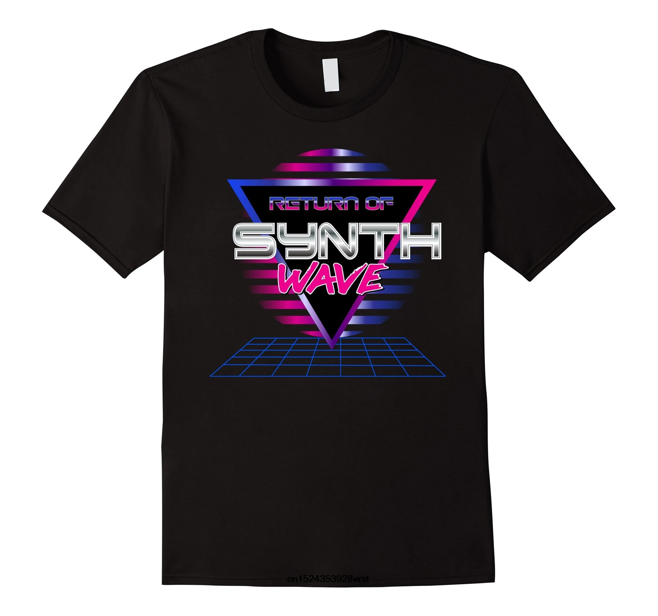 

Funny men t shirt novelty tshirt women Return of the Synthwave Retro T-shirt