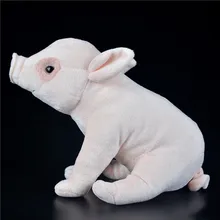 Милые PP чучело из хлопка светло-розовые куклы свиньи Реалистичная присоска свинья поросенок плюшевые куклы Детские животные плюшевые игрушки когнитивный подарок