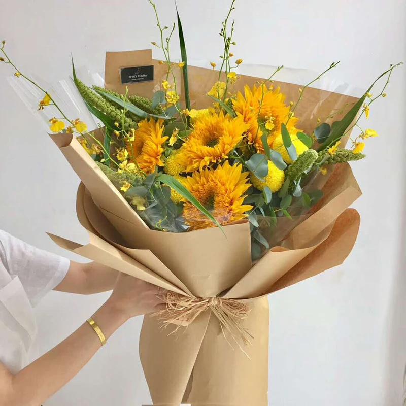 花の包装紙モノクロ固体ブラウン紙ブーケ結婚式のフラワーショップ用品母の日 Party Diy Decorations Aliexpress 花の包装紙モノクロ固体ブラウン紙ブーケ結婚式のフラワーショップ用品母の日 Party Diy Decorations Aliexpress