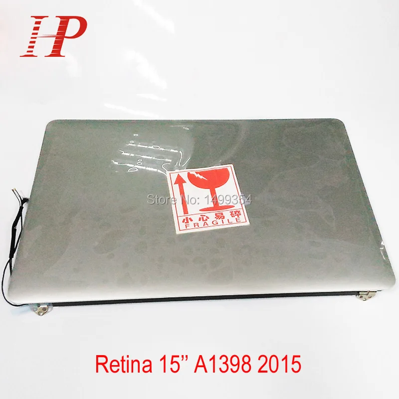 

Mid-2015 Year LCD Screen Assembly For Apple MacBook Pro Retina 15" A1398 Full Screen With Aluminum Cover 95% New 661-02532