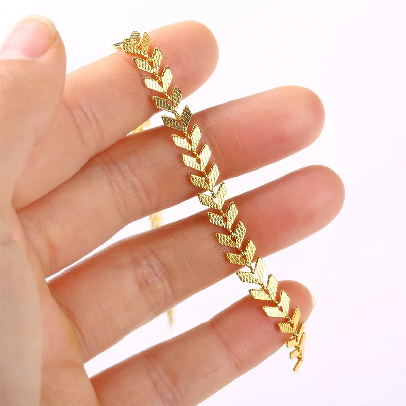 20cm-Gold-Silver-Aircraft-Leaf-Chain-3D-Metal-Alloy-Nails-Art-Decorations-Studs-Rhinestones-For-Manicure(3)