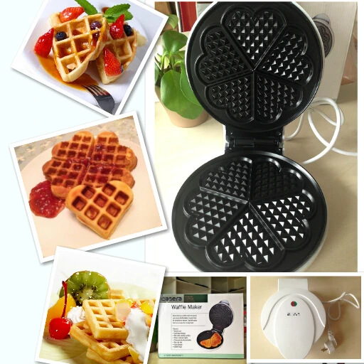 Household Mini Waffle Machine/Muffin Machine Heart Waffle Pan Electric