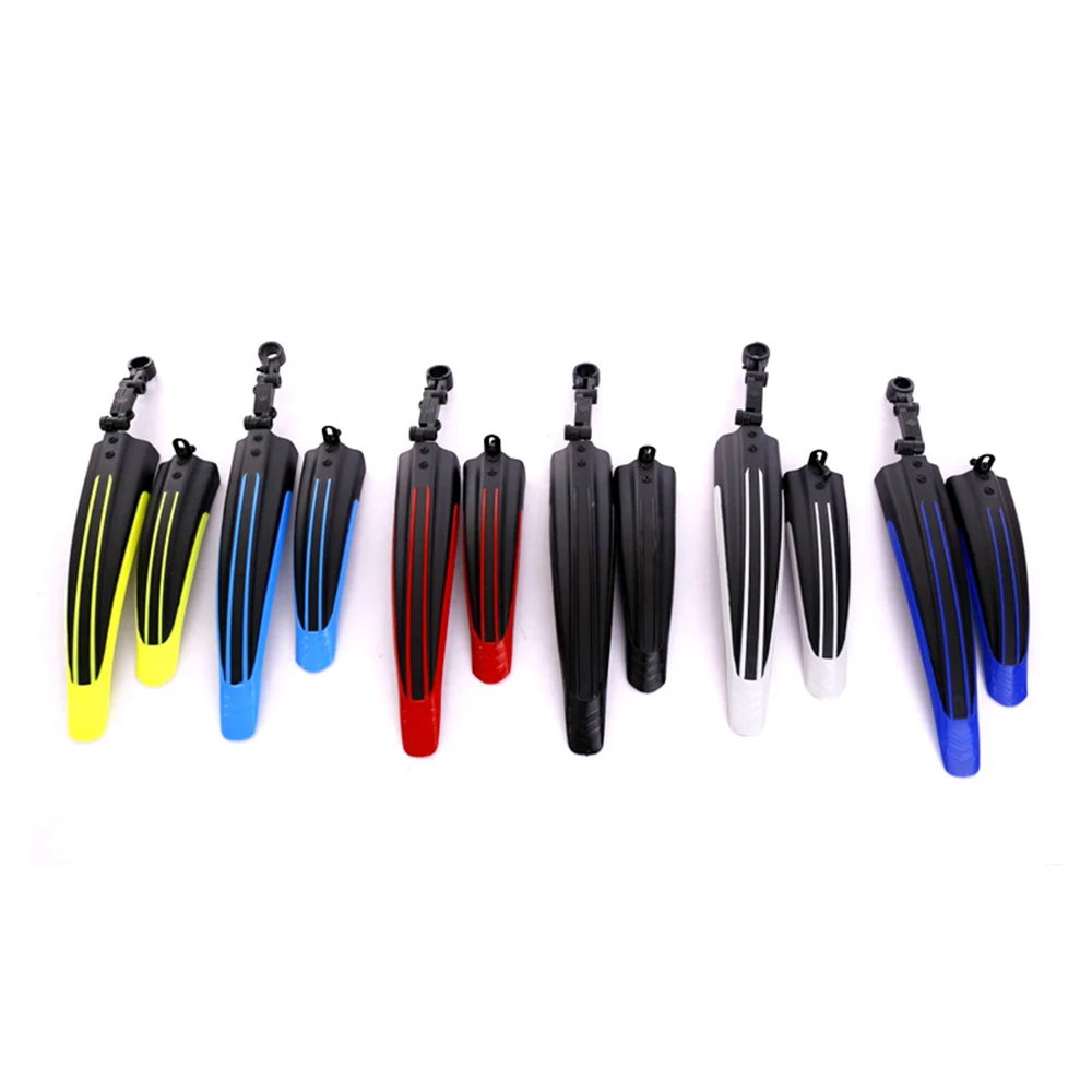 

2 Pcs Bicycle Fender Front Rear Road Mudguard Cycling Mountain Bike Mud Guard Cover