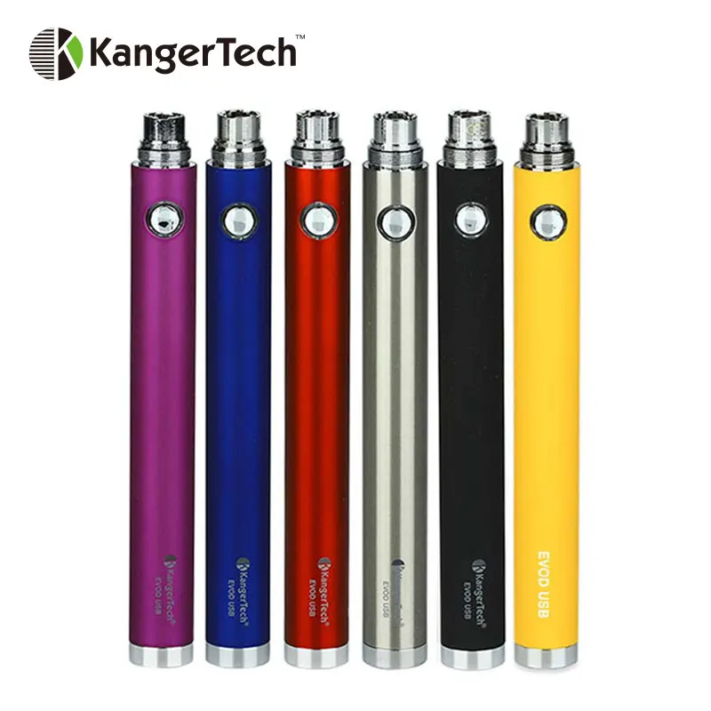 USB флеш накопитель Kanger EVOD сквозная батарея 1000 мАч вейп мод для EGo резервуар