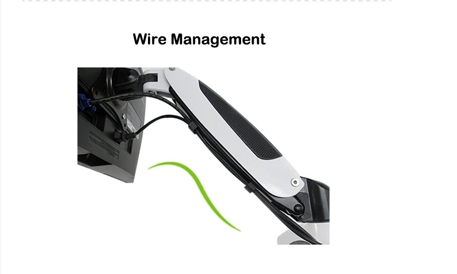Resistente do Suporte da Montagem da Parede da Tevê do Monitor do Diodo Emissor de Luz do Movimento Completo da Mola de Gás Braço Diodo 9-16kgs 35 -55 do - Image 3
