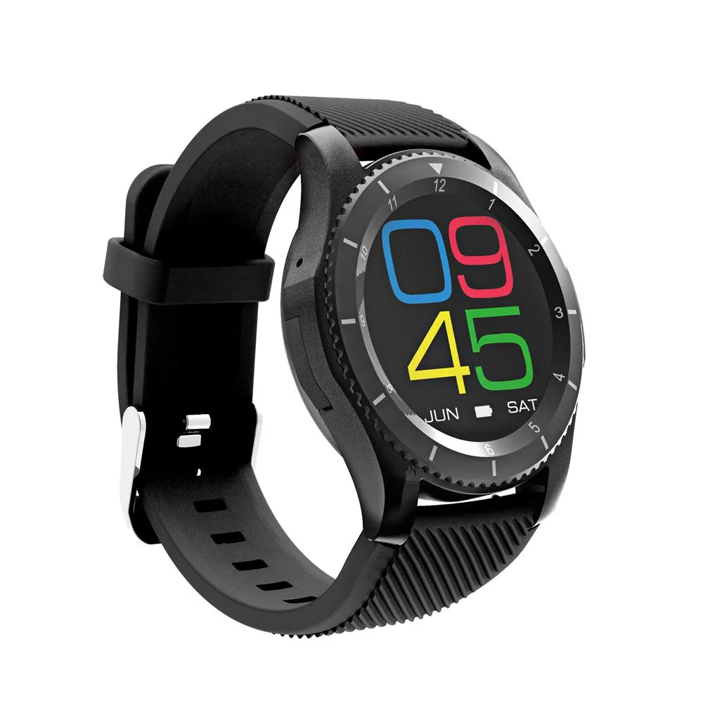 

2019 New Arrival Fitness Tracker Bluetooth SmartWatch SIM Phone GPS Heart Rate Monitor For Android SmartBand Sports Bracelet #A