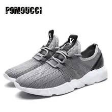 2017 New Sport Men Shoes Breathable Slip on running shoes for Men Trainers high quality Comfortable Jogging Shoes Size 39-44