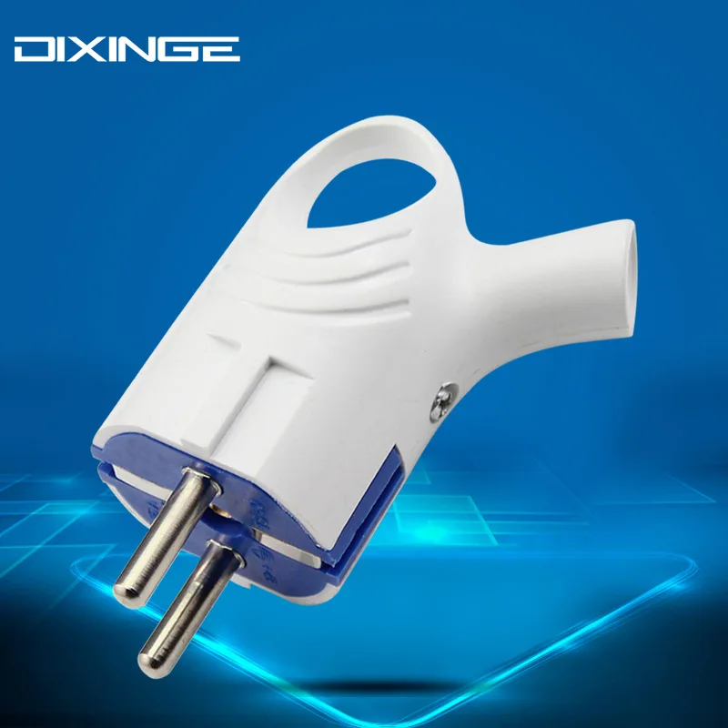 10pcs / lot, 16A250V European style plug, full copper EU regulations