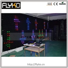 ПК контроллер сценического концерт украшение светодиодный видео занавес