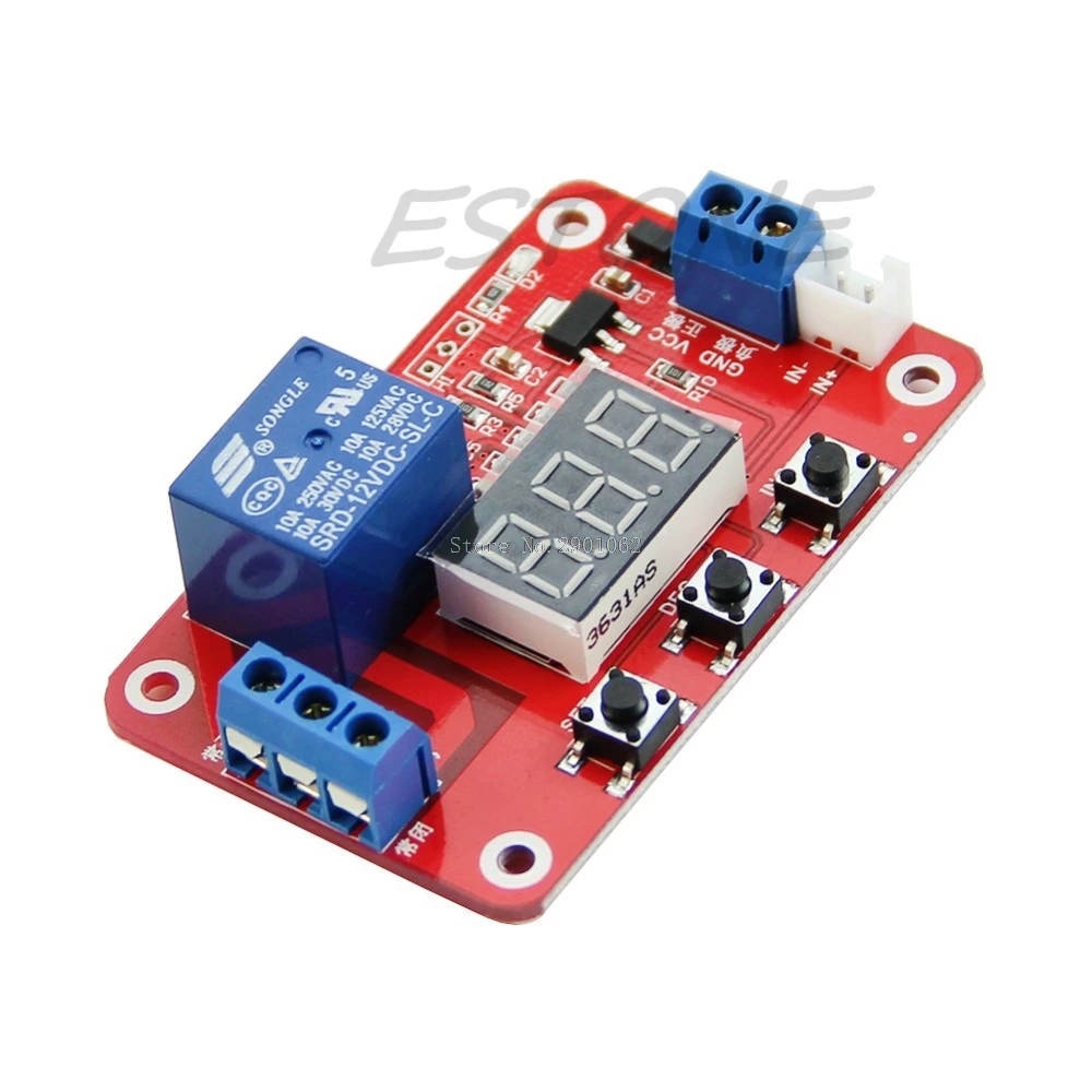DC 12V Digital Temperature Display Module Sensor Relay Switch Control 20 100 centigrade B119
