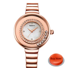 REBIRTH браслет часы Простой роскошный бренд нержавеющая сталь розовое золото браслет платье для женщин часы женские часы маленькие