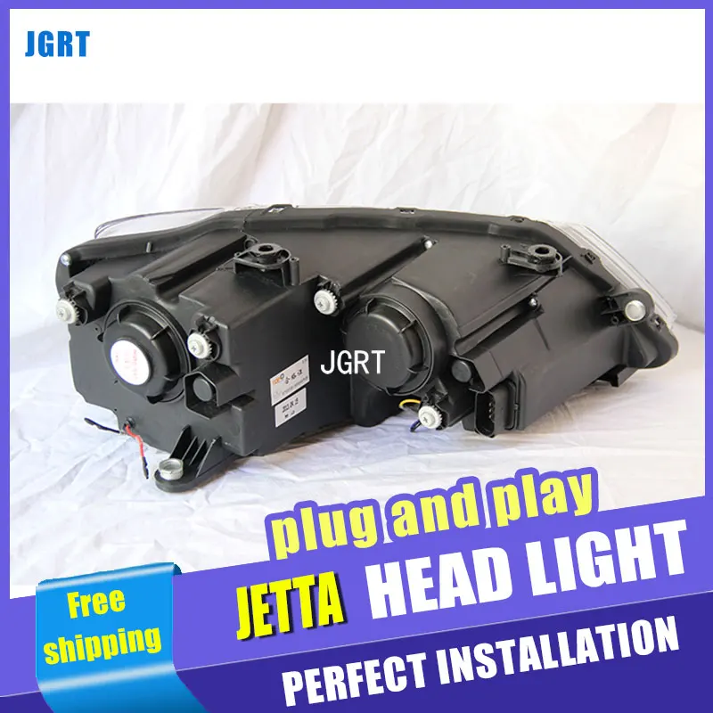 Автомобильный Стайлинг для VW Jetta фар сборки 2011 2014 Volkswagen MK6 светодиодный drl H7 с hid