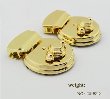 

(10piece/lot) the new female bag decoration hardware mechanism clamp is used to lock accessories