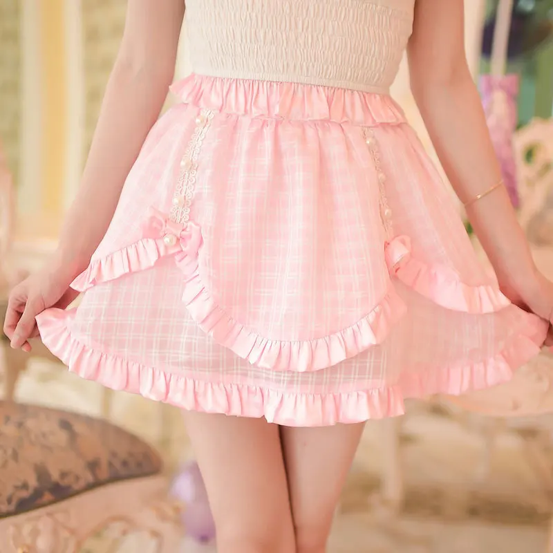 Princess sweet lolita skirts Candy rain summer Japanese style Sweet