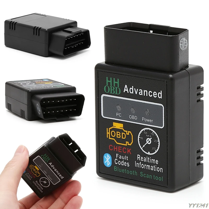 Автомобильный диагностический интерфейс ELM327 V2.1 OBD 2 с Bluetooth для автомобиля сканер