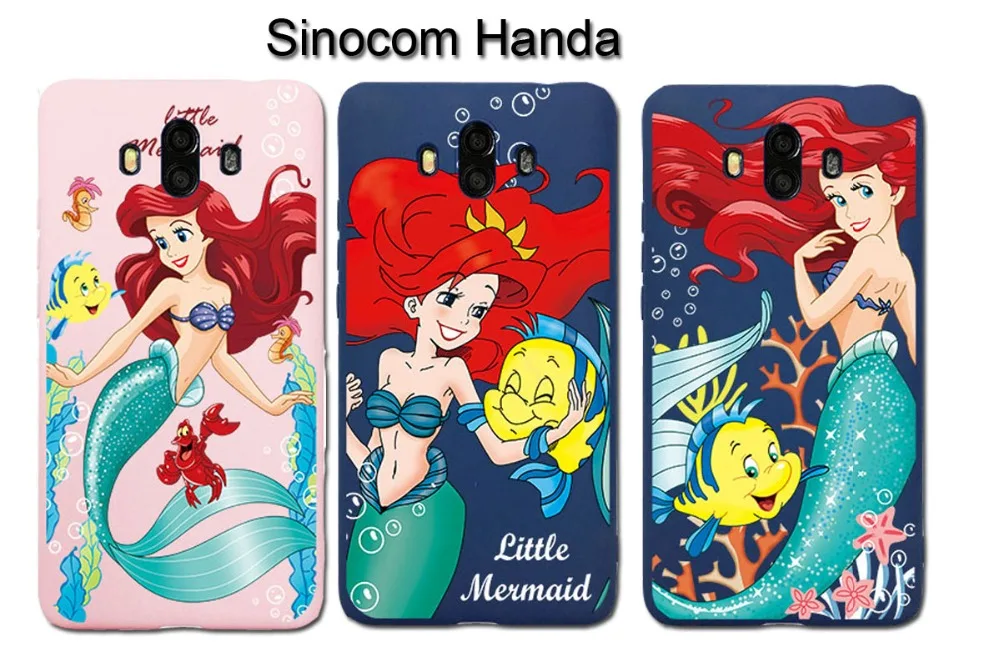 

Mermaid Soft Case For Huawei Mate10 Cover Bumper TPU Soft Phone Cover for Huawei Mate 10 Pro Cases