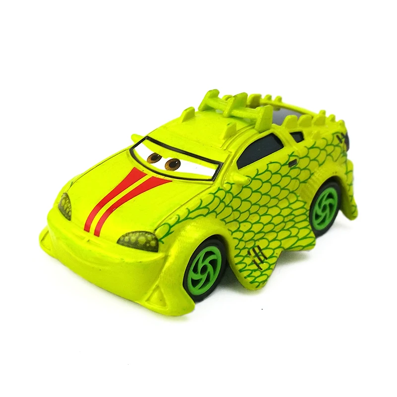 Disney Pixar Cars 2 Grem проф. З. Майлз Энди асер Wingo Jerome Boost 1:55 литой под давлением игрушечный автомобиль модель Свободный Детский мальчик Рождественский подарок - Цвет: Komodo