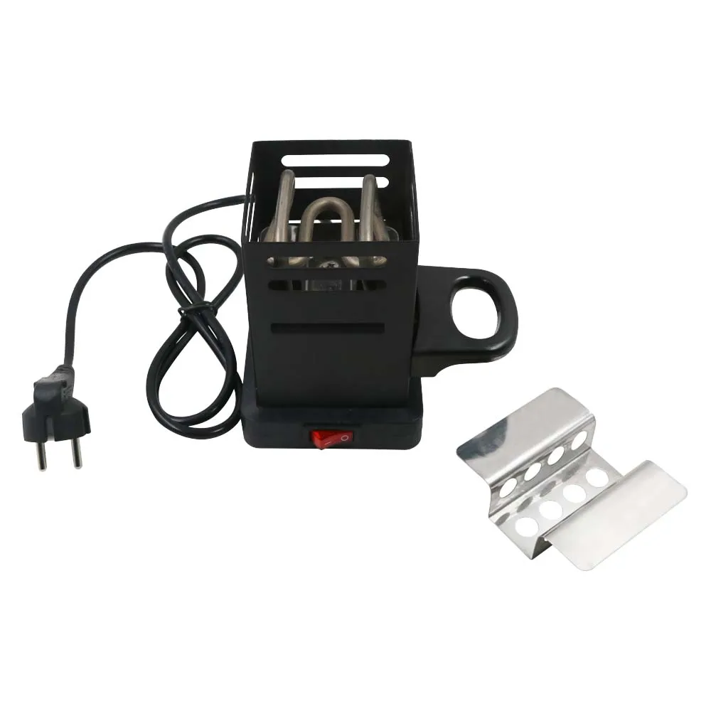 

220V/50 Hz 600W Black Shisha Charcoal Burner Heater Stove Hot Plate for Shisha Hookah Chicha Narguil Tool with EU Plug Cable